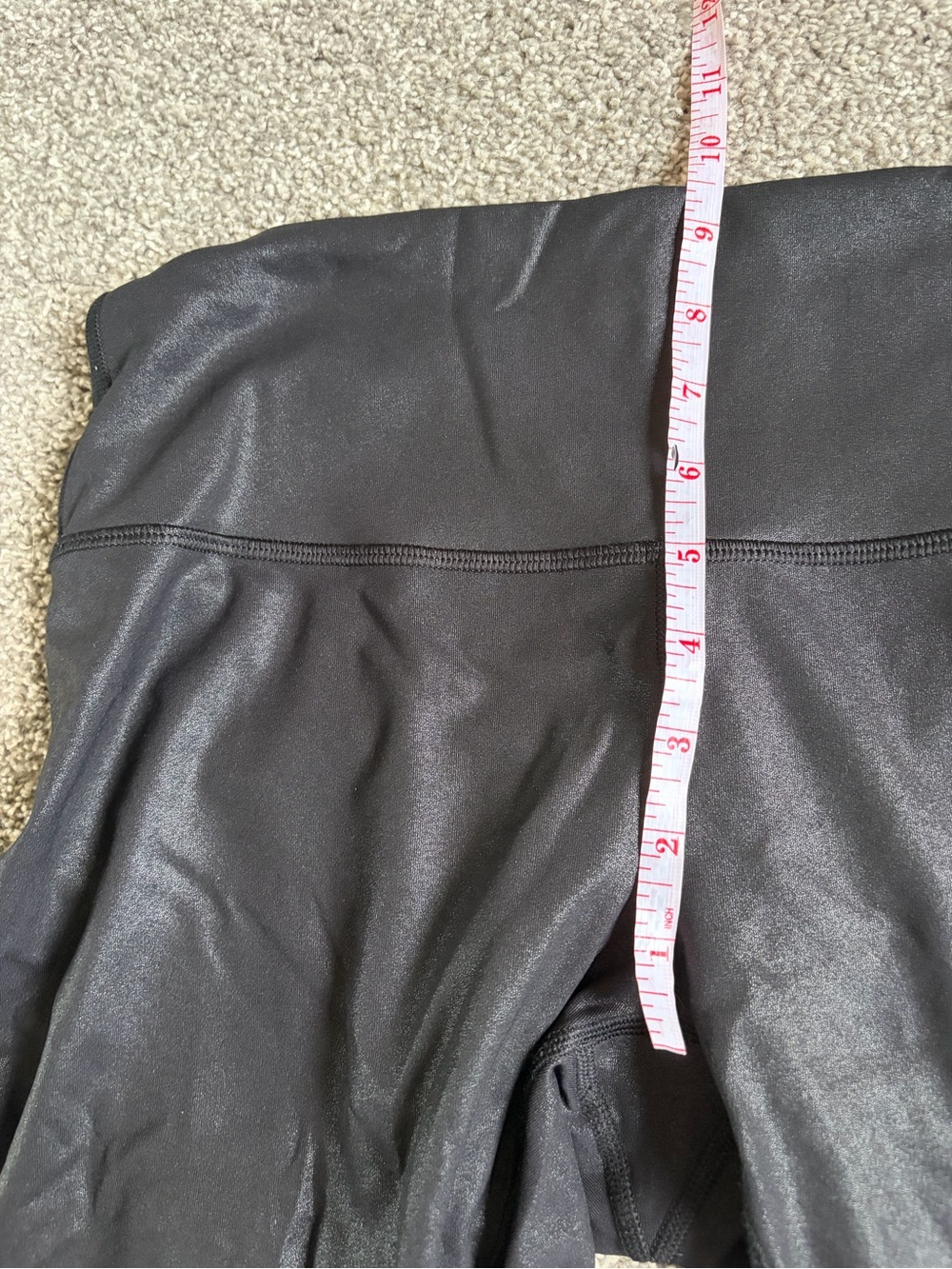 lululemon athletica Black High-Rise Shine Leggings MATCHING SET - Picture 5 of 10